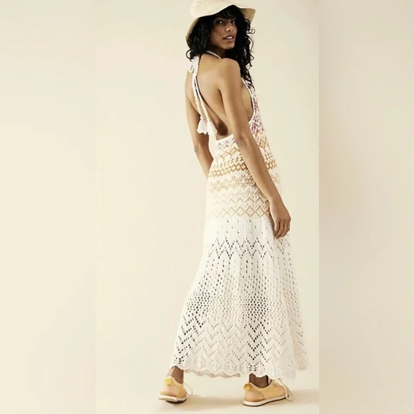 free people backless maxi dress Free People